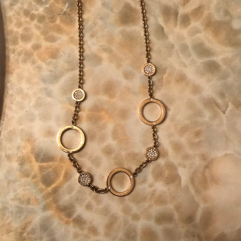 Gold Michael Kors Necklace